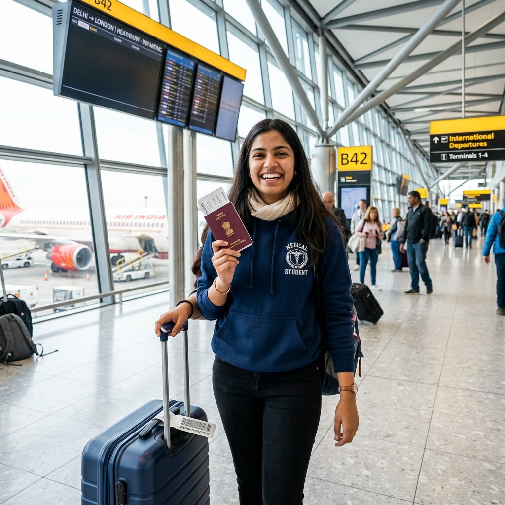 Student traveling